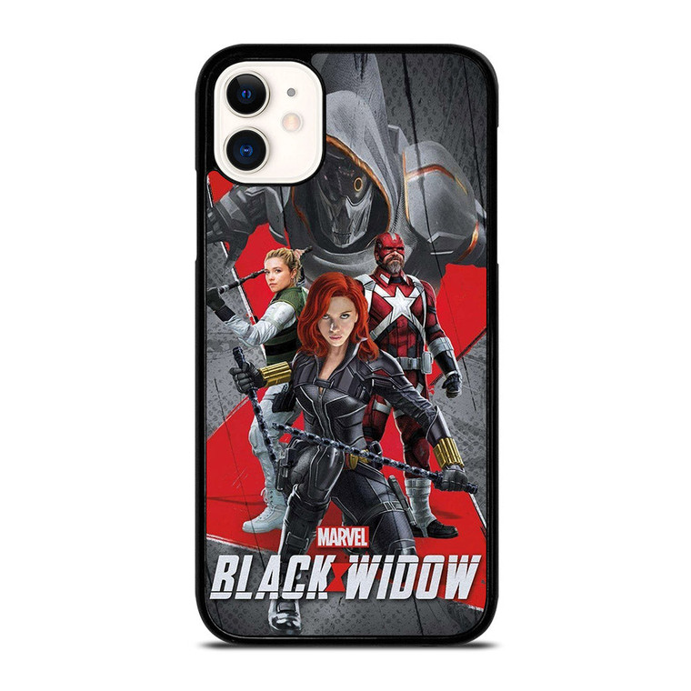 BLACK WIDOW AVENGERS HERO iPhone 11 Case Cover