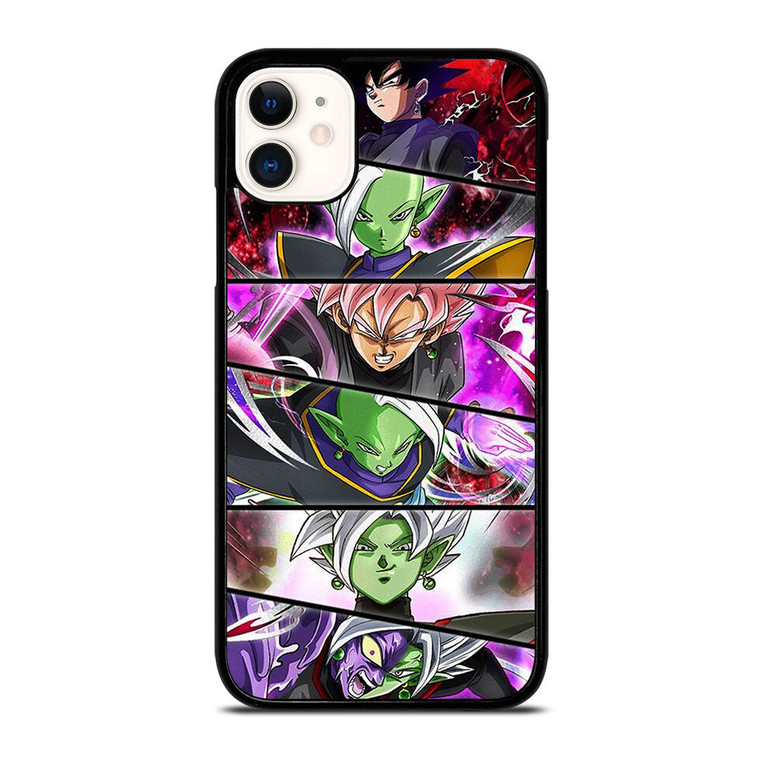 BLACK GOKU X ZAMASU DRAGON BALL iPhone 11 Case Cover