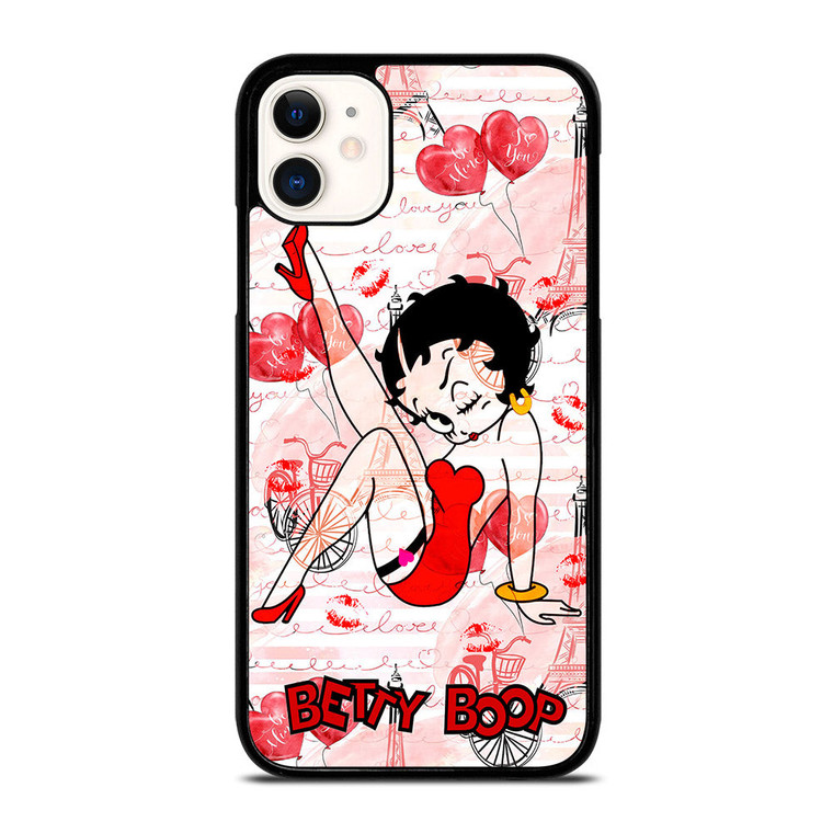 BETTY BOOP LOVE iPhone 11 Case Cover