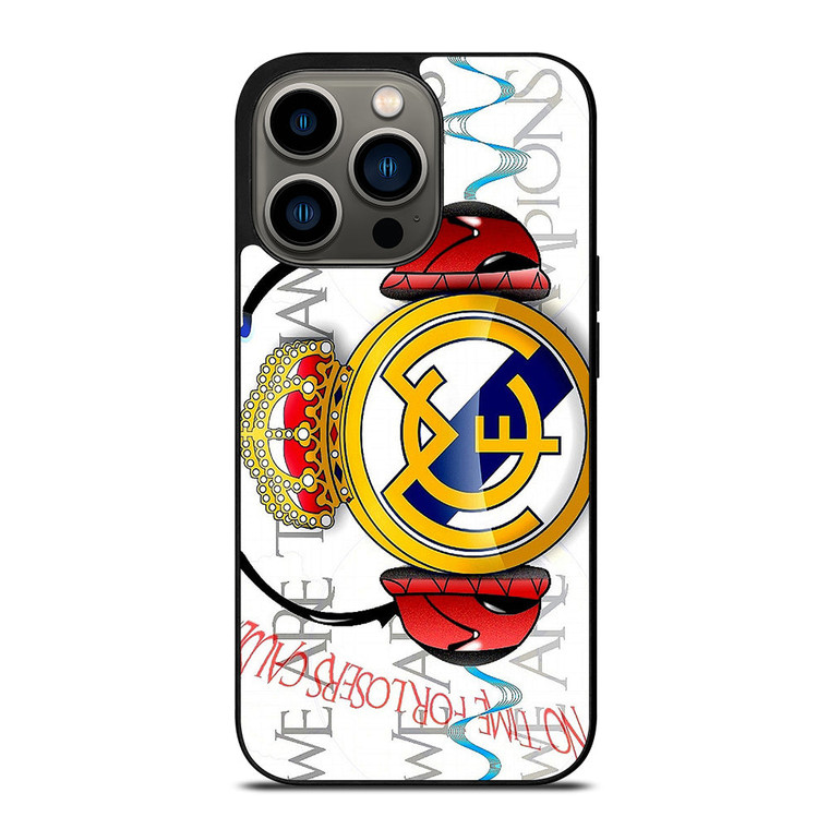 REAL MADRID CHAMPIONS iPhone 13 Pro Case Cover