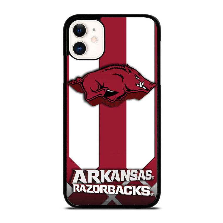 ARKANSAS RAZORBACKS LOGO iPhone 11 Case Cover