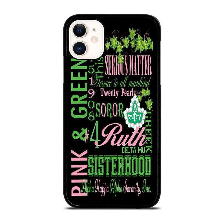 ALPHA KAPPA ALPHA 1 iPhone 11 Case Cover
