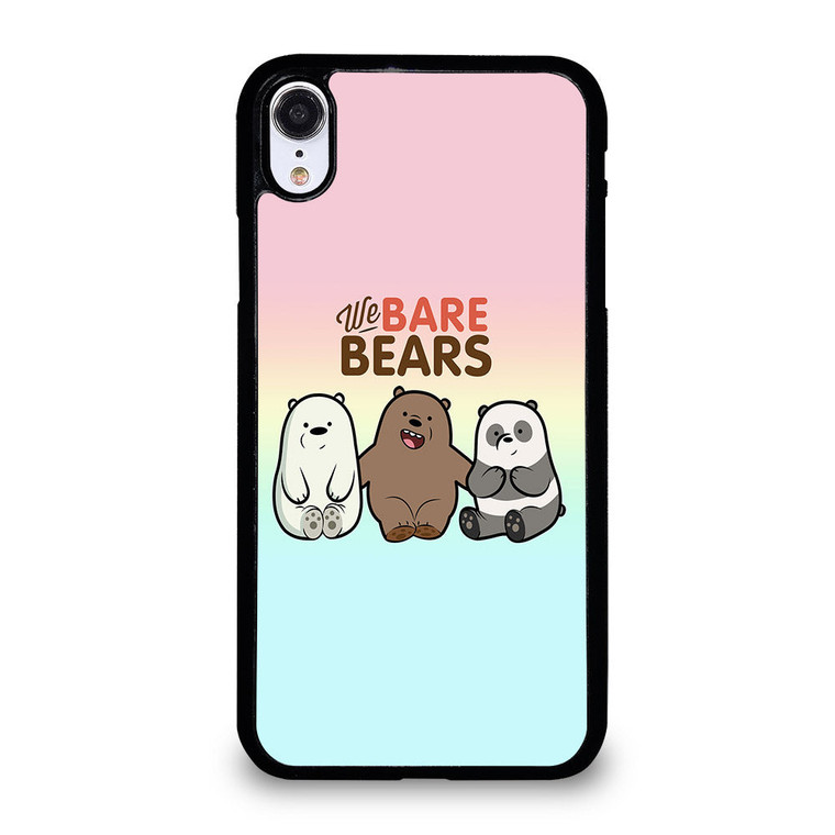 WHO WE BEAR PANDA BEAR 2 iPhone XR Case Cover