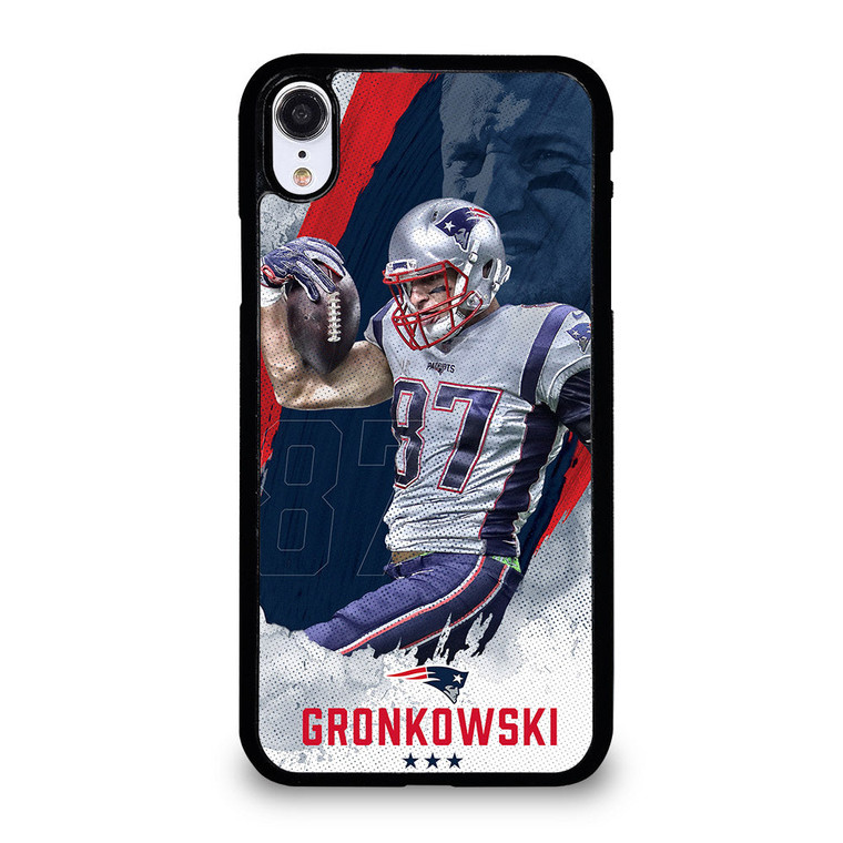 ROB GRONKOWSKI PATRIOTS 87 iPhone XR Case Cover