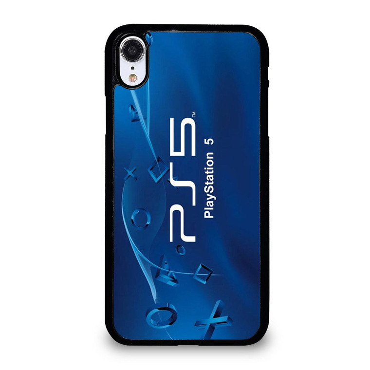 PS5 PLAYSTATION 5 LOGO iPhone XR Case Cover
