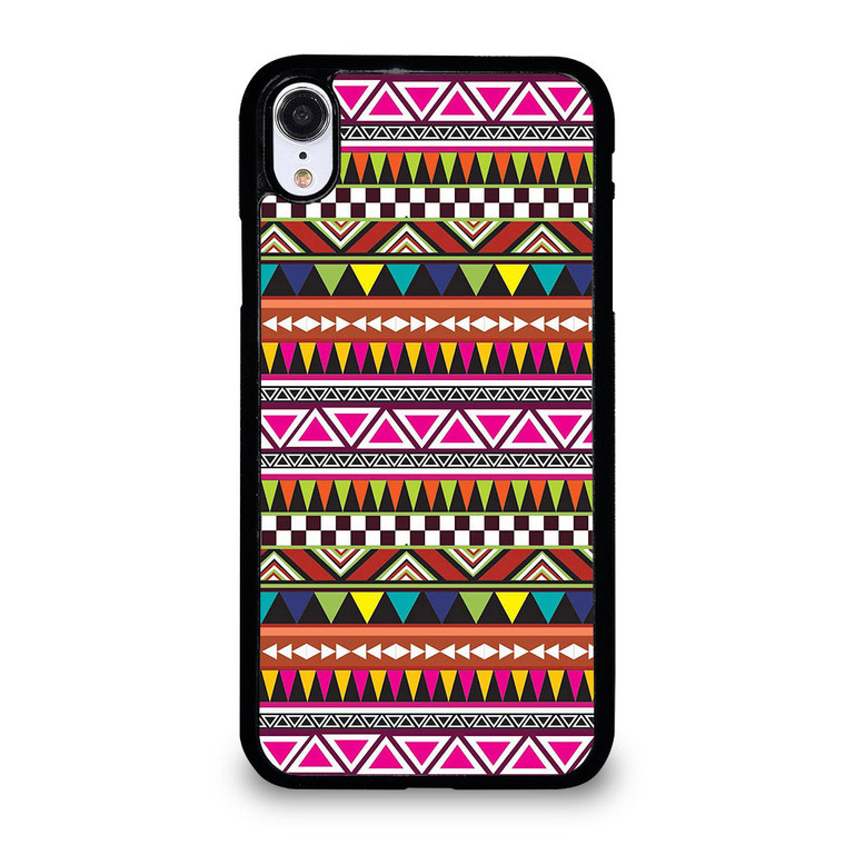PIECE TRIBAL PATTERN 3 iPhone XR Case Cover