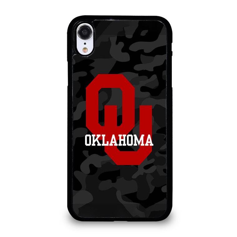 OKLAHOMA SOONERS CAMO iPhone XR Case Cover