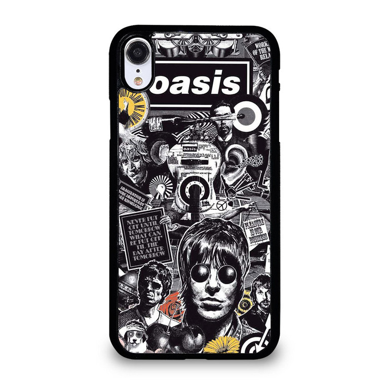 OASIS BAND COLLAGE iPhone XR Case Cover