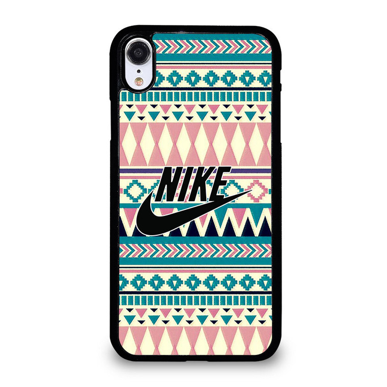 NIKE AZTEC PATTERN iPhone XR Case Cover