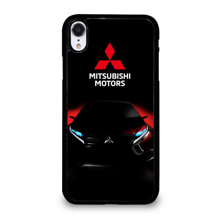 MITSUBISHI MOTORS BLACK CAR LOGO iPhone XR Case Cover