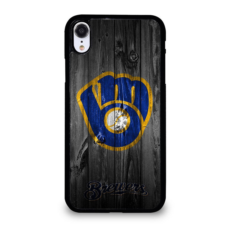 MILWAUKEE BREWERS WOODEN iPhone XR Case Cover