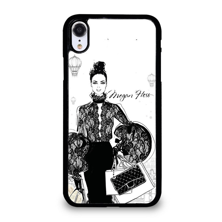 MEGAN HESS FASHION 4 iPhone XR Case Cover