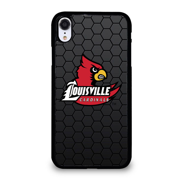 LOUISVILLE CARDINALS LOGO HEXAGON iPhone XR Case Cover