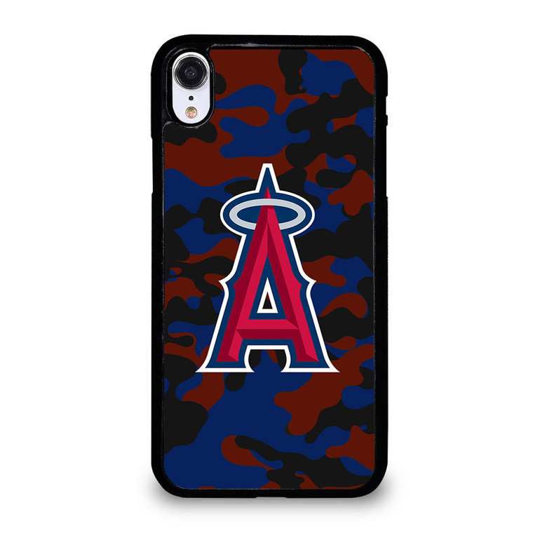 LOS ANGELES ANGELS CAMO LOGO iPhone XR Case Cover