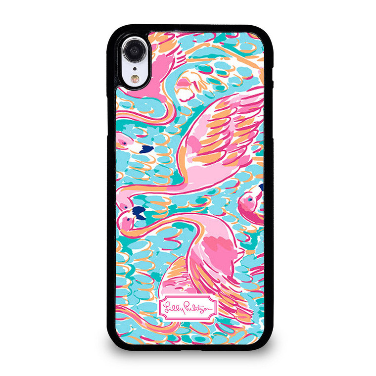 LILLY PULITZER FLAMINGO iPhone XR Case Cover