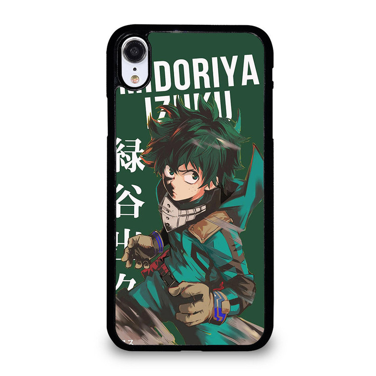 IZUKU MIDORIYA DEKU MY HERO ACADEMIA iPhone XR Case Cover