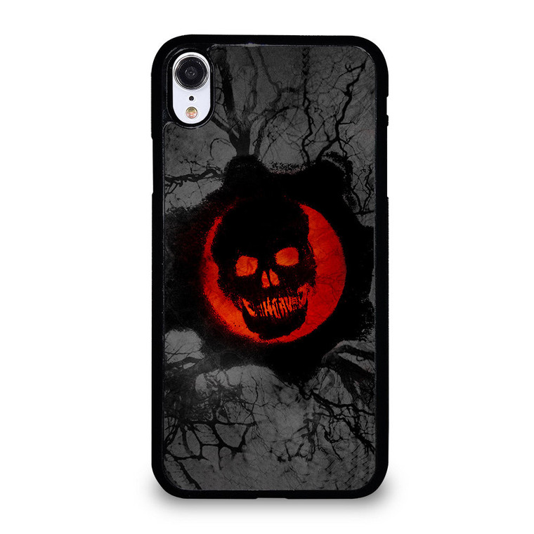 GEARS OF WAR SKULL LOGO iPhone XR Case Cover