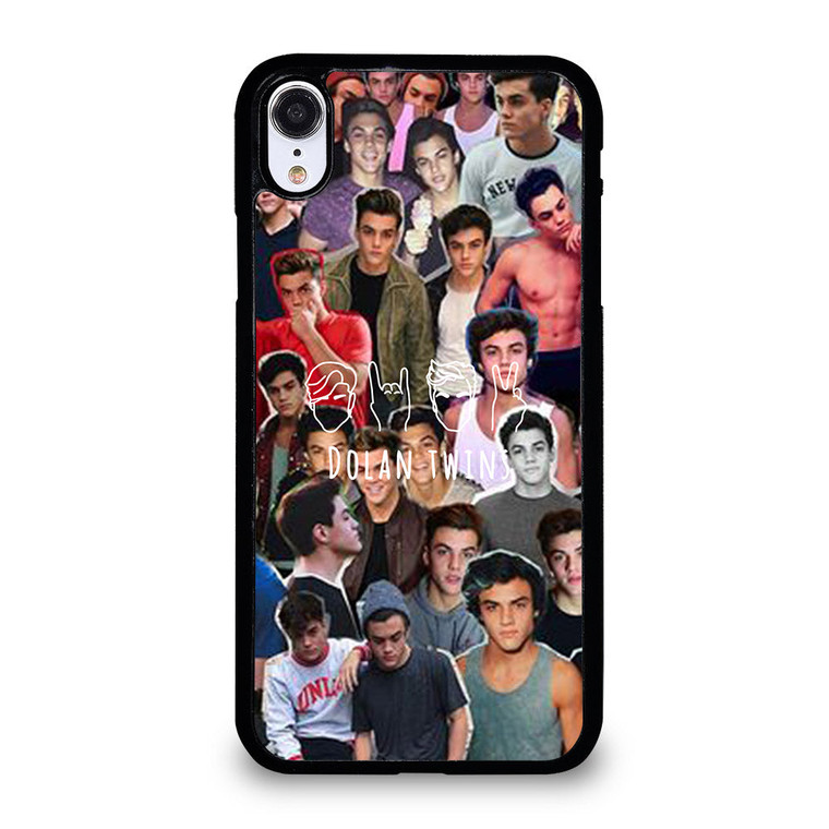 DOLAN TWINS COLLAGE ART iPhone XR Case Cover