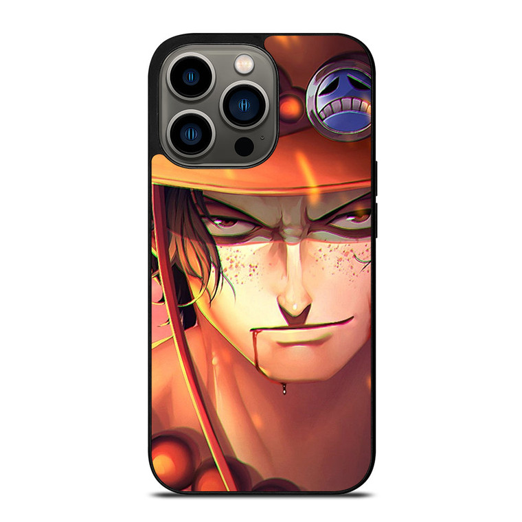 ONE PIECE ACE FACE iPhone 13 Pro Case Cover