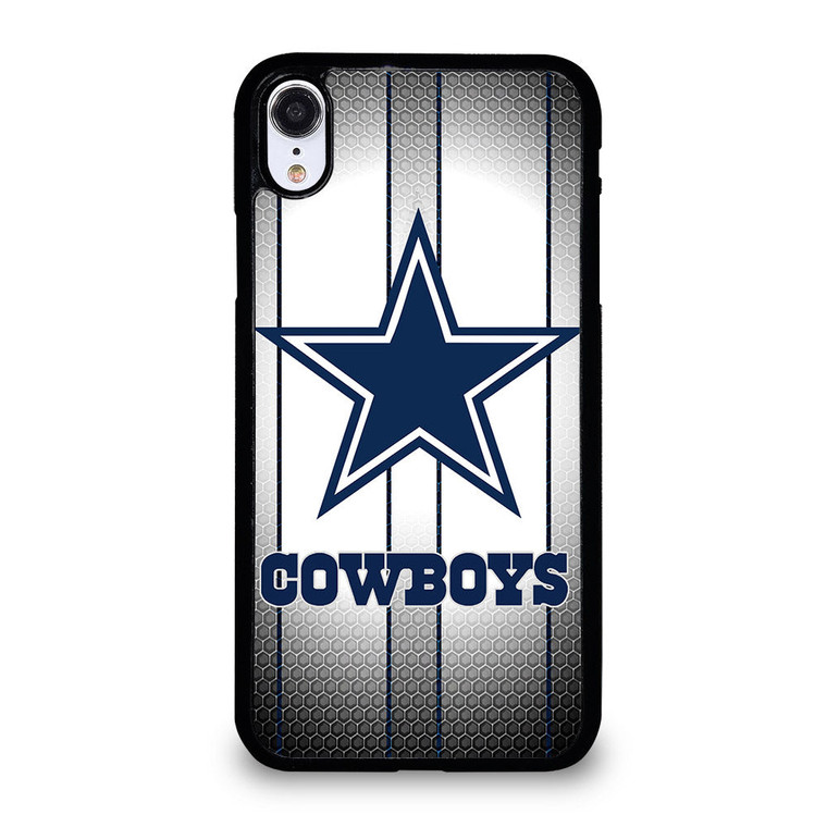 DALLAS COWBOYS SILVER METAL iPhone XR Case Cover