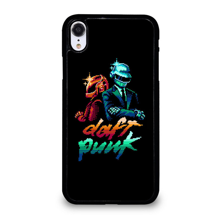 DAFT PUNK 8 BIT iPhone XR Case Cover
