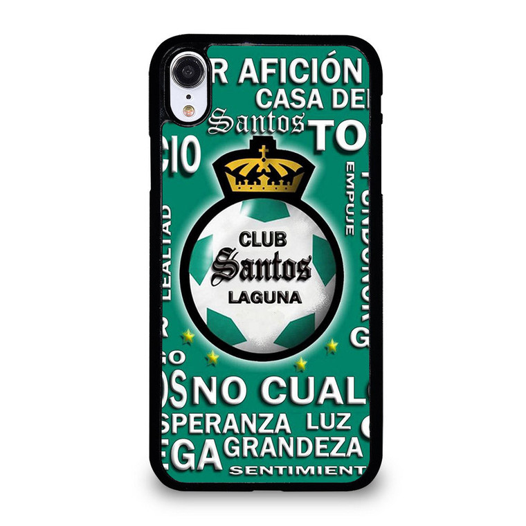 CLUB SANTOS LAGUNA FOOTBALL LOGO 2 iPhone XR Case Cover