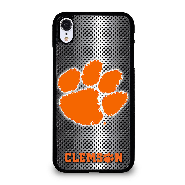 CLEMSON TIGERS METAL iPhone XR Case Cover