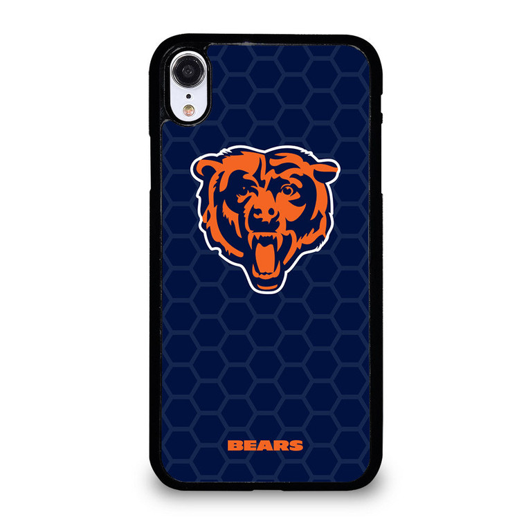 CHICAGO BEARS HEXAGON LOGO iPhone XR Case Cover
