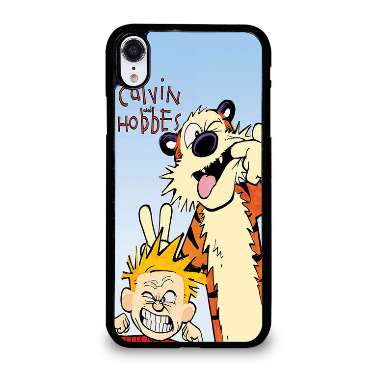 CALVIN AND HOBES iPhone XR Case Cover