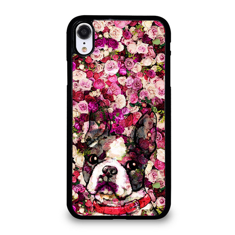 BOSTON TERRIER DOG 2 iPhone XR Case Cover