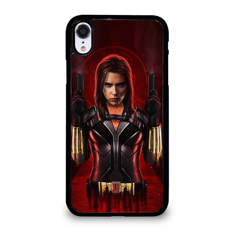 BLACK WIDOW SUPERHERO iPhone XR Case Cover