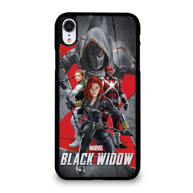BLACK WIDOW AVENGERS HERO iPhone XR Case Cover