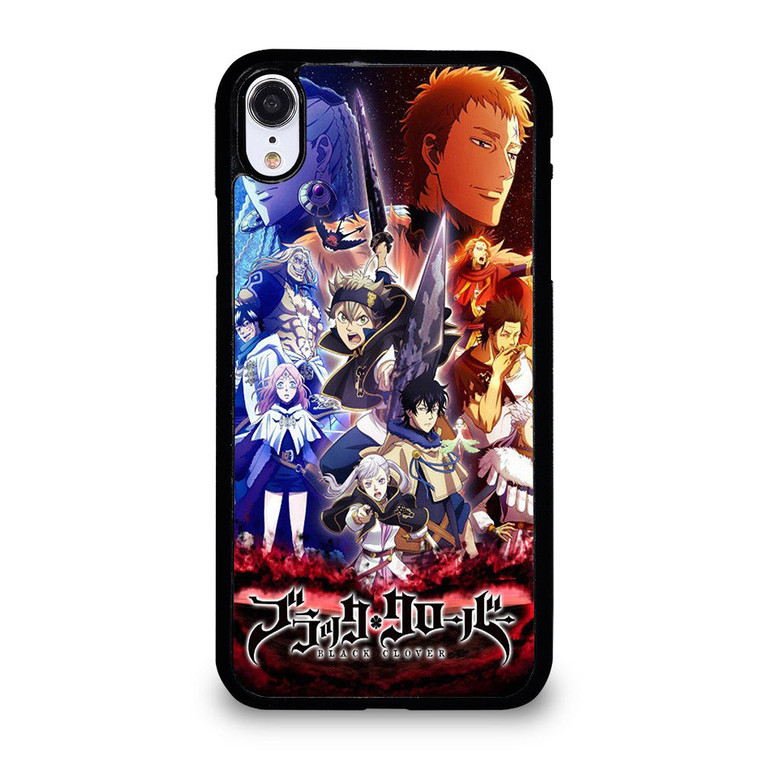 BLACK CLOVER CHARACTERS iPhone XR Case Cover