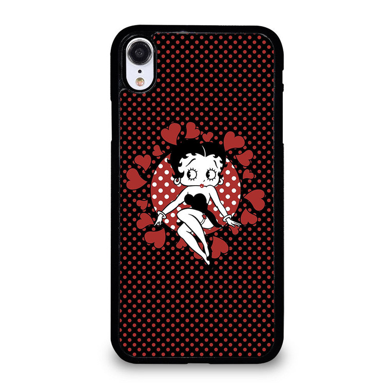BETTY BOOP DOT iPhone XR Case Cover
