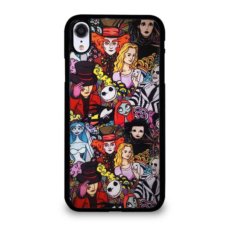 BEETLEJUICE TIM BURTON COLLAGE iPhone XR Case Cover