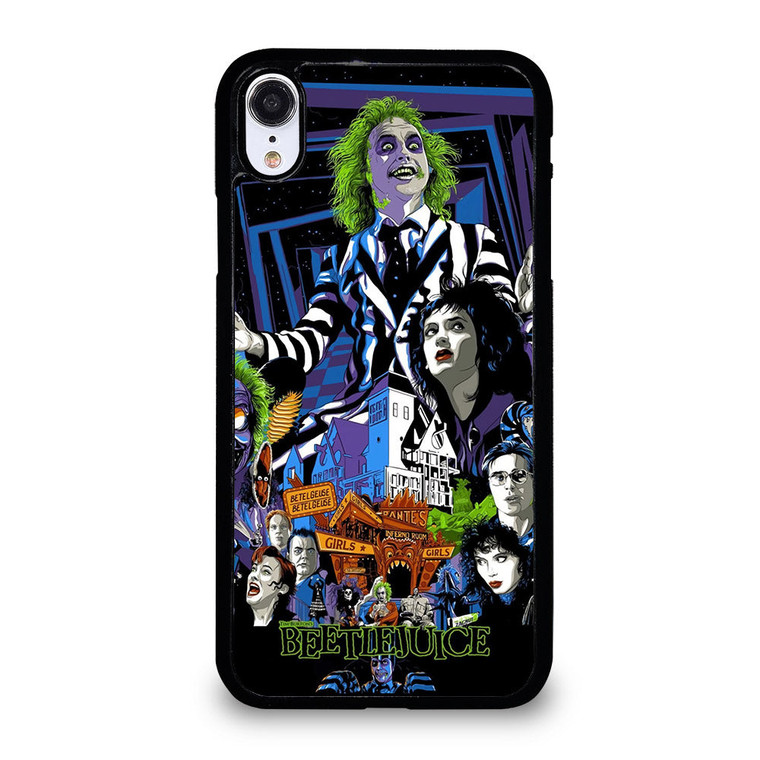 BEETLEJUICE TIM BURTON CARTOON iPhone XR Case Cover