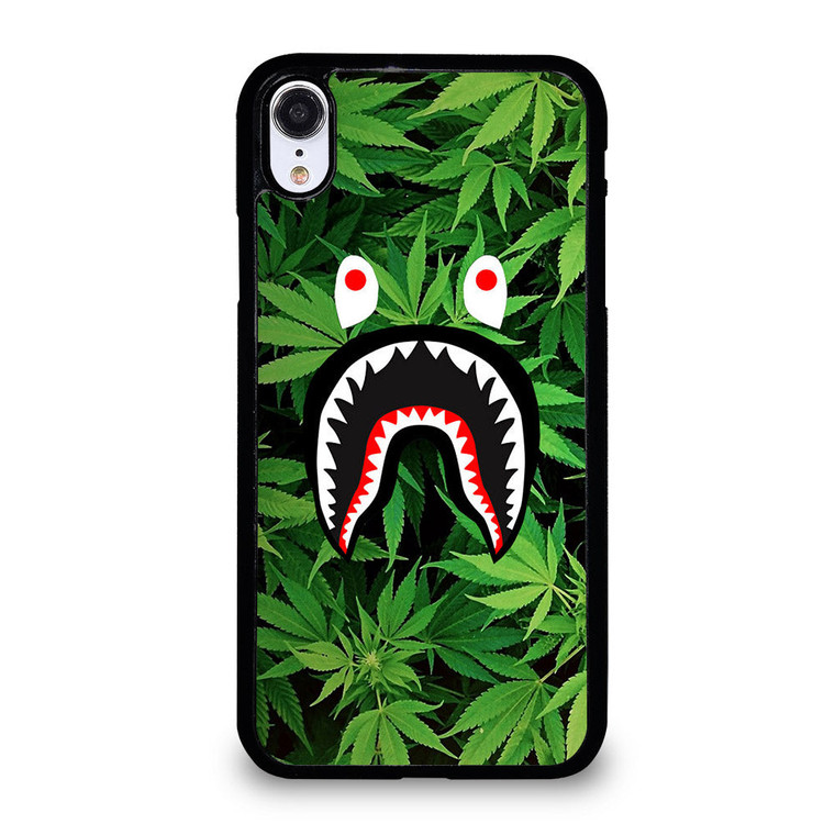 BAPE CAMO SHARK WEED iPhone XR Case Cover