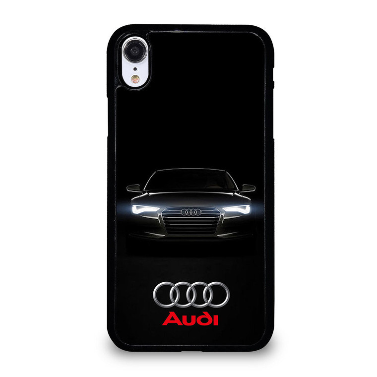 AUDI BLACK CAR iPhone XR Case Cover