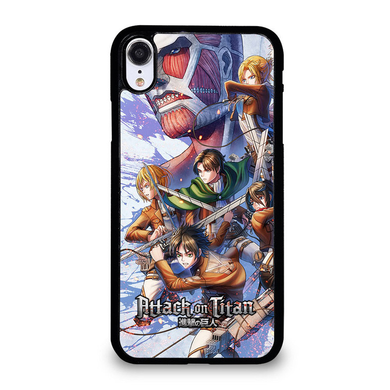 ATTACK ON TITAN CHARACTER 2 iPhone XR Case Cover