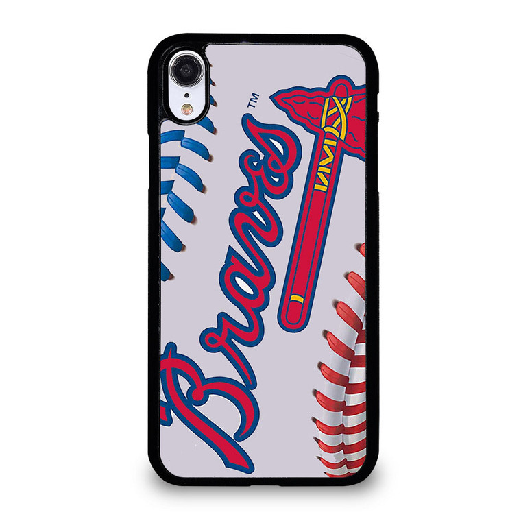 ATLANTA BRAVES BALL LOGO iPhone XR Case Cover