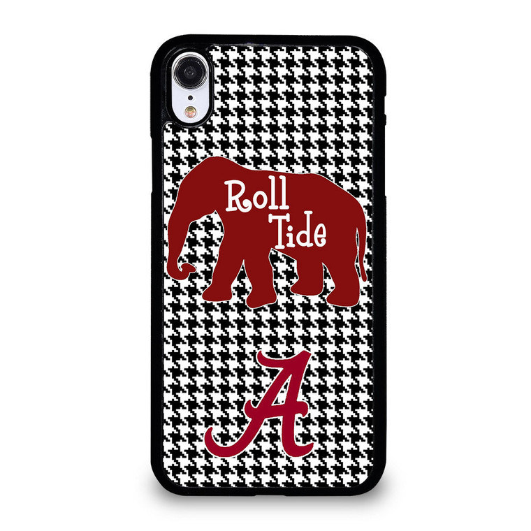 ALABAMA CRIMSON TIDE HOUNDSTOOTH iPhone XR Case Cover