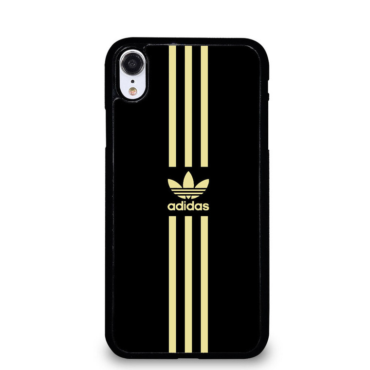 ADIDAS GOLD STRIPE 1 iPhone XR Case Cover