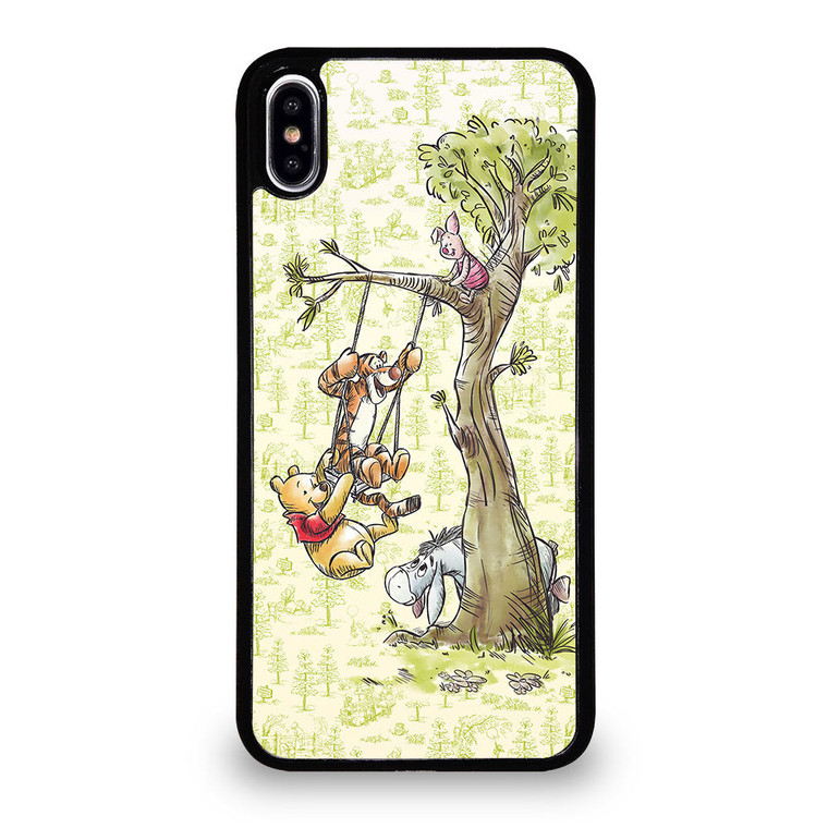 WINNIE THE POOH TREE iPhone XS Max Case Cover