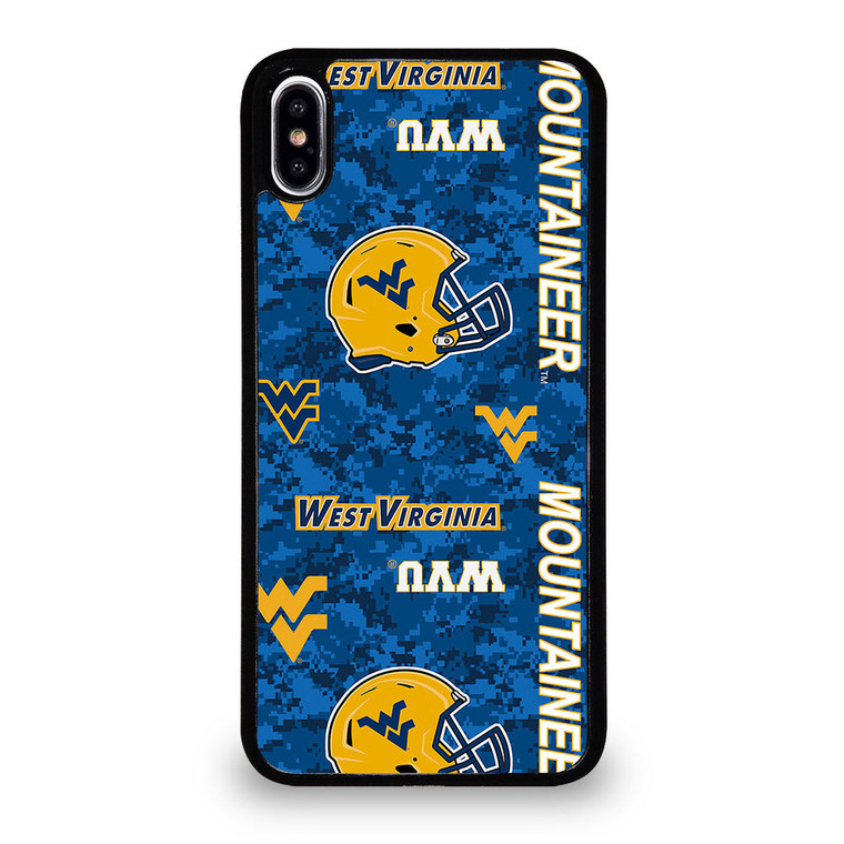 WEST VIRGINIA MOUNTAINEERS LOGO iPhone XS Max Case Cover