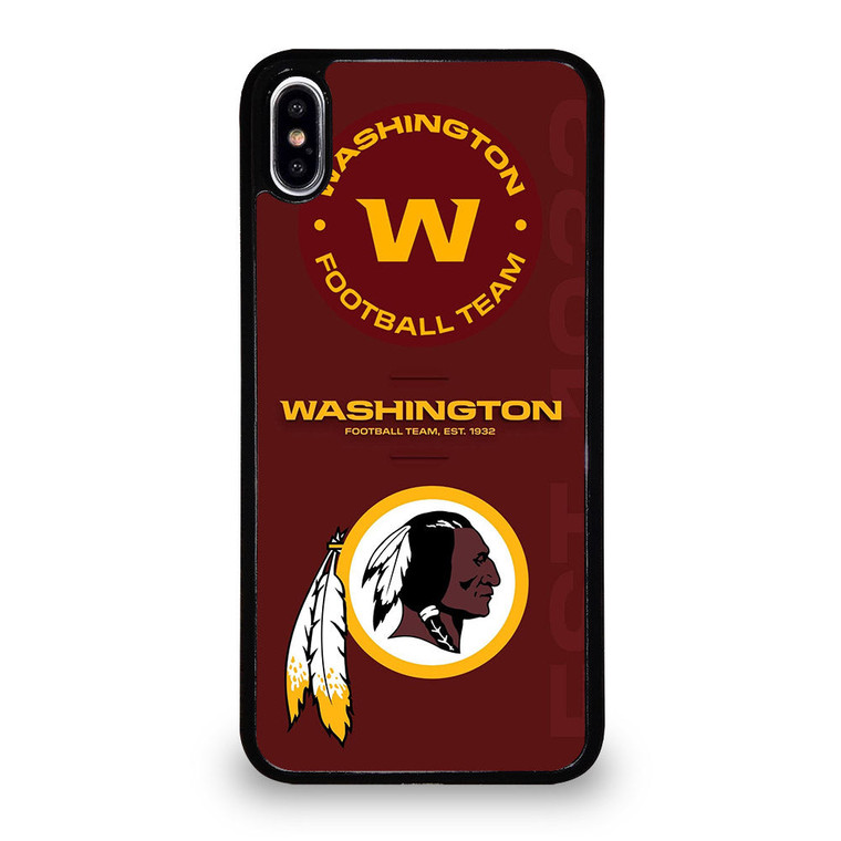 WASHINGTON FOOTBALL TEAM LOGO iPhone XS Max Case Cover