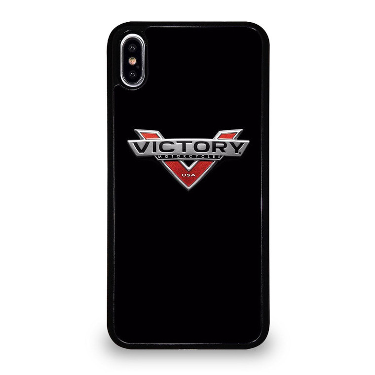 VICTORY BLACK LOGO iPhone XS Max Case Cover