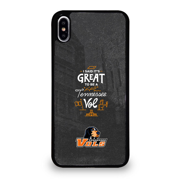 UNIVERSITY OF TENNESSEE VOLS FAN iPhone XS Max Case Cover