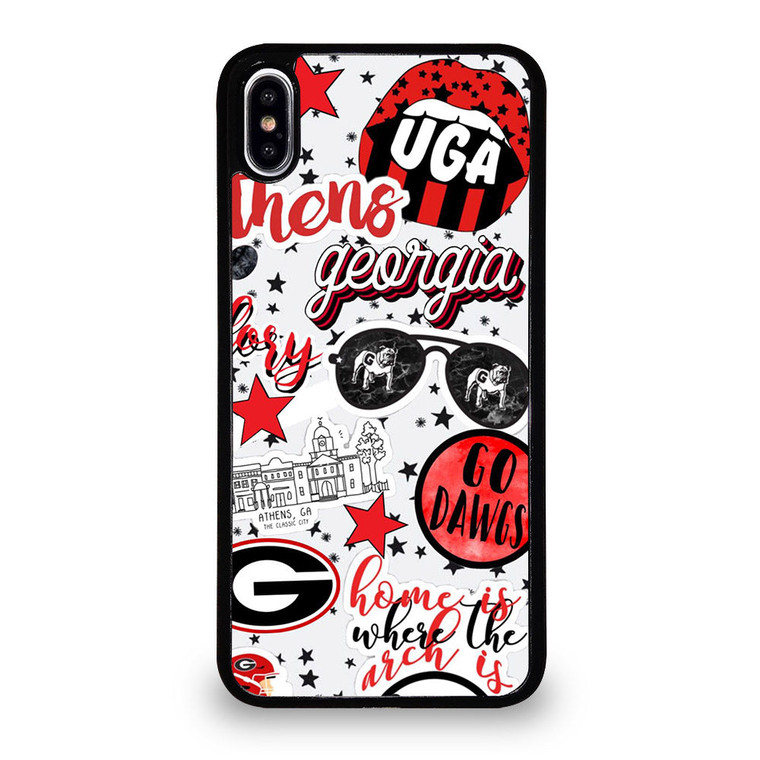 UNIVERSITY GEORGIA BULLDOGS UGA iPhone XS Max Case Cover