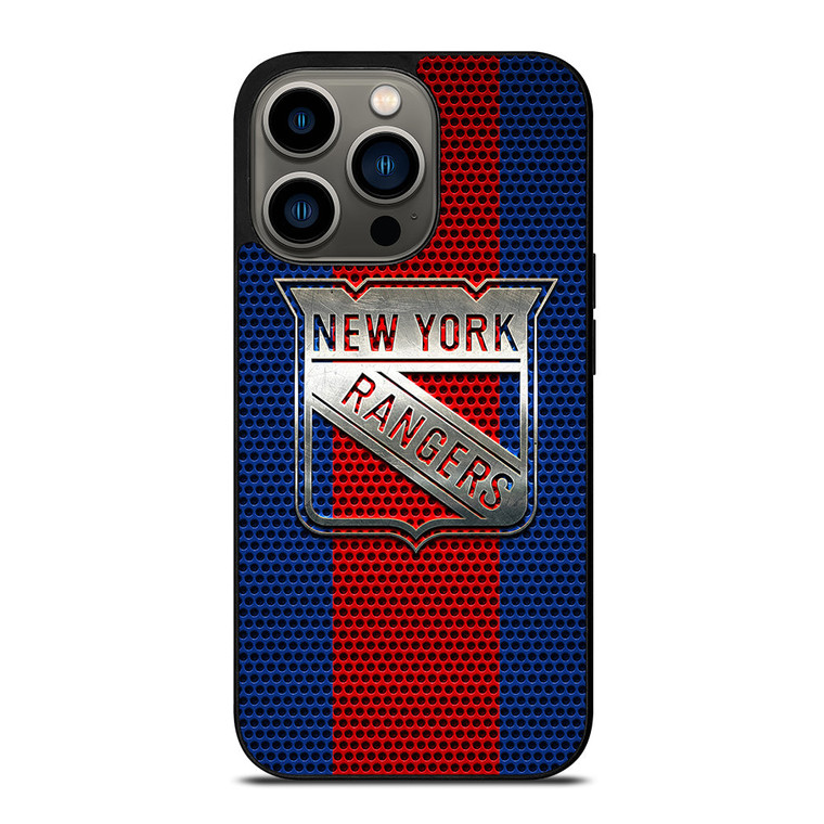 NEW YORK RANGERS METAL iPhone 13 Pro Case Cover