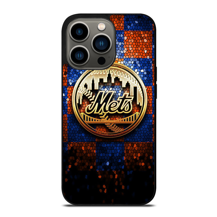 NEW YORK METS GOLD LOGO iPhone 13 Pro Case Cover